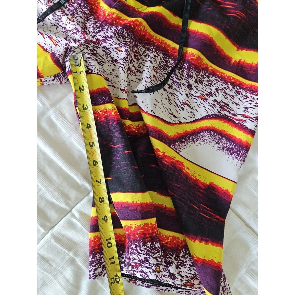 Pelagic High Performance 4 Tek Boardshorts Drawstrings Mens 36 Down Scan Print